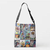 Sac Ajustable Carte postale Vintage Halloween (Dos)