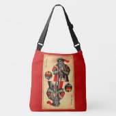 Sac Ajustable carte tarot n° 2 du 19e siècle (Devant)