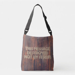 Sac Ajustable CARTES EN BOIS motif sans faille + vos idées