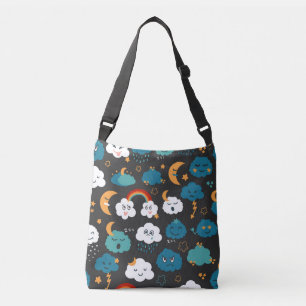 Sac Ajustable Cartoon Météo Prévision Motif sans couture