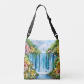 Sac Ajustable Cascade peinte à l'aquarelle (Dos)