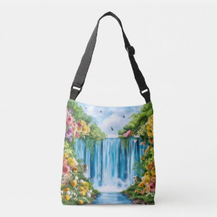 Sac Ajustable Cascade peinte à l'aquarelle