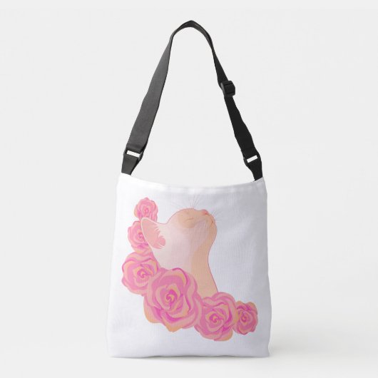 Sac Ajustable Cat among roses (Devant)