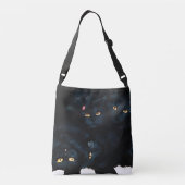 Sac Ajustable Cat noir (Dos)