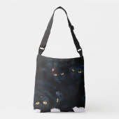 Sac Ajustable Cat noir (Devant)