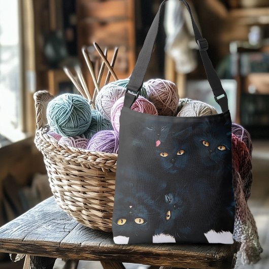 Sac Ajustable Cat noir
