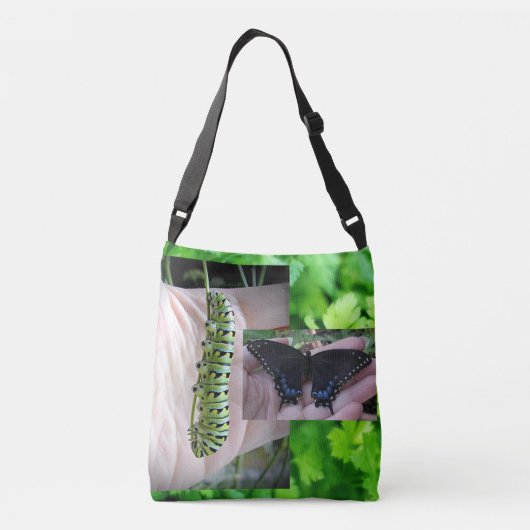 Sac Ajustable Caterpilar à queue noire/papillon (Dos)