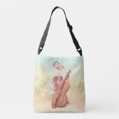 Sac Ajustable Cello Stork : Animal de musique classique dans la  (Dos)
