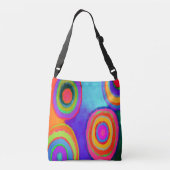 Sac Ajustable Cercles Art Abstrait (Dos)