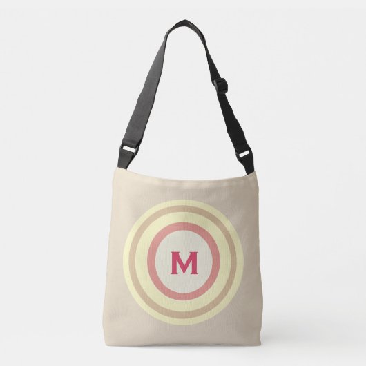 Sac Ajustable Cercles concentriques de mode (Devant)