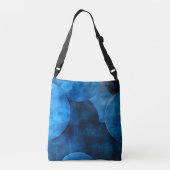 Sac Ajustable Cercles de lune bleue (Dos)
