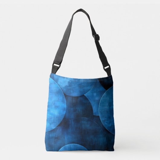 Sac Ajustable Cercles de lune bleue (Devant)