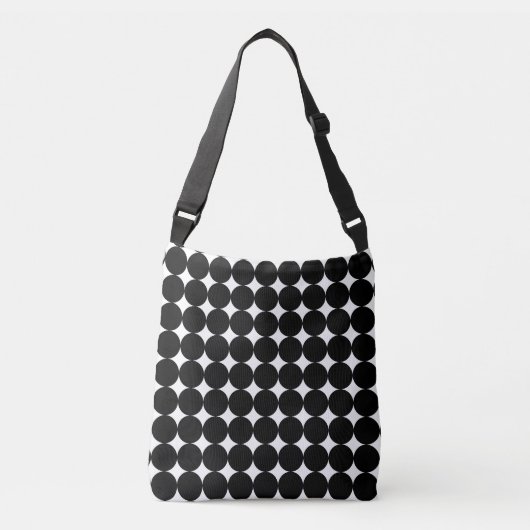 Sac Ajustable Cercles noirs et blancs (Devant)