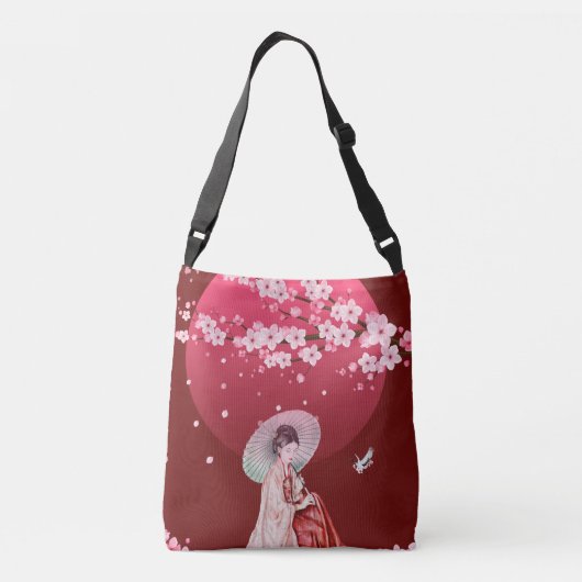 Sac Ajustable Cerise Lune Fleur de cerise (Dos)