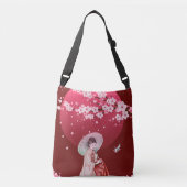 Sac Ajustable Cerise Lune Fleur de cerise (Devant)