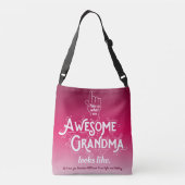 Sac Ajustable C'Est Ce Qu'Un Grand-Mère Semblable À Ombre (Dos)