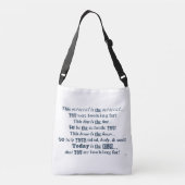 Sac Ajustable C'Est Le Moment (Dos)