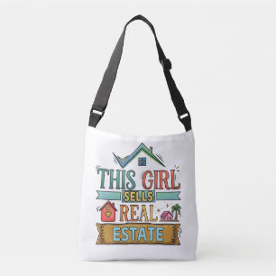 Sac Ajustable Cette fille vend des affaires immobilières personn