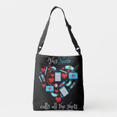 Sac Ajustable Cette Infirmière Appelle Toutes Les Chaussures (Dos)