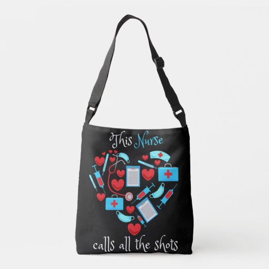 Sac Ajustable Cette Infirmière Appelle Toutes Les Chaussures (Dos)