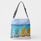 Sac Ajustable Chaise de plage des Caraïbes Oasis #2 #caribbean # (Dos)