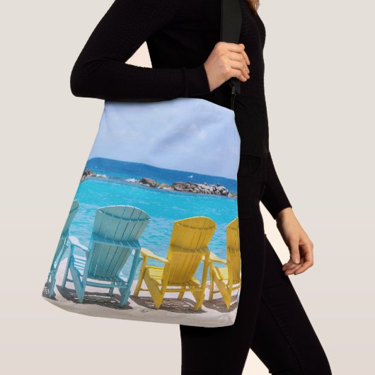 Sac Ajustable Chaise de plage des Caraïbes Oasis #2 #caribbean # (De près)