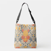 Sac Ajustable Chaleureux Jaune, Orange & Bleu Floral (Dos)