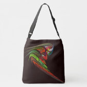 Sac Ajustable Chameleon Corps Croix Art Abstrait (Dos)
