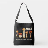 Sac Ajustable Champignons Milfs J'Aimerais Fourrer, Champignons  (Dos)
