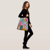 Sac Ajustable Charmant Patchwork Mer Bleu (Sur le modèle)