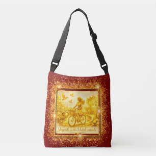 Sac Ajustable Charme des ponts arqués d'Amsterdam en or