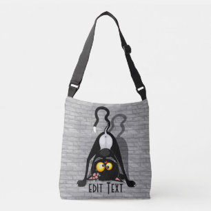 Sac Ajustable Chat à l'envers Personnage de dessin animé drôle