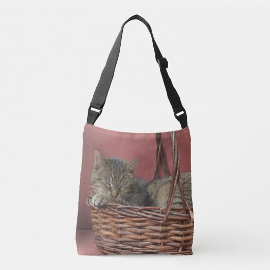 Sac Ajustable Chat De Tigre Dormir Et Jaillir (Devant)