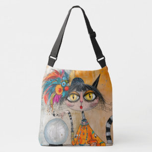 Sac Ajustable Chat diseuse de bonne aventure mystique fantaisist
