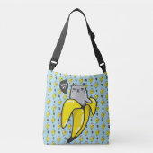 Sac Ajustable Chat en banane (Devant)
