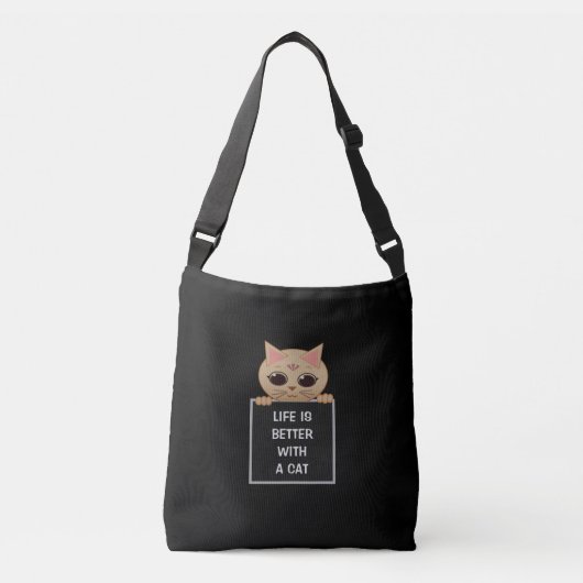 Sac Ajustable Chat mignon (Devant)