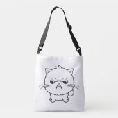 Sac Ajustable Chat mignon en colère qui baisait. (Dos)