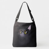 Sac Ajustable Chat noir (Devant)