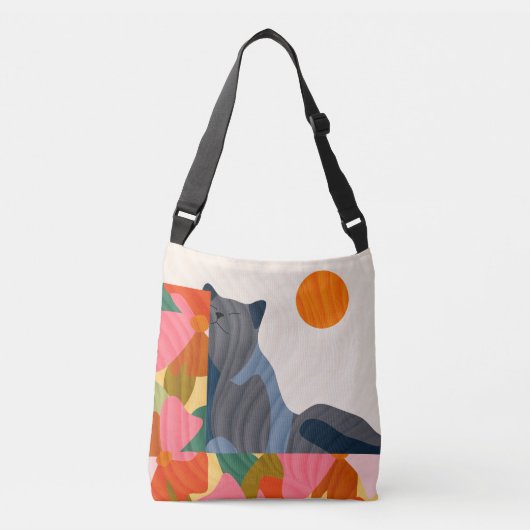 Sac Ajustable Chat Sunny Garden (Devant)