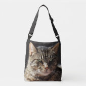 Sac Ajustable Chat tigré grognon (Devant)