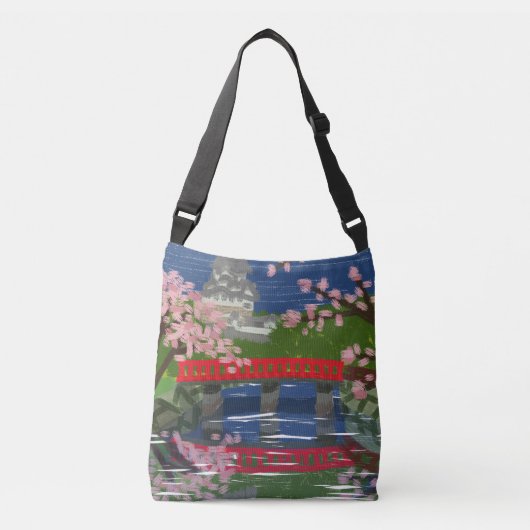 Sac Ajustable Château de Himeji Rivière (Devant)