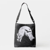 Sac Ajustable Château gothique et lune (Dos)