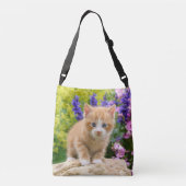 Sac Ajustable Chaton mignon de chat de gingembre en photo (Dos)