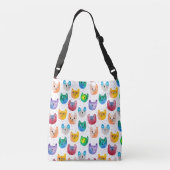 Sac Ajustable Chats aquarelles et amis (Dos)