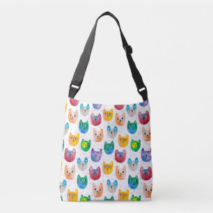 Sac Ajustable Chats aquarelles et amis