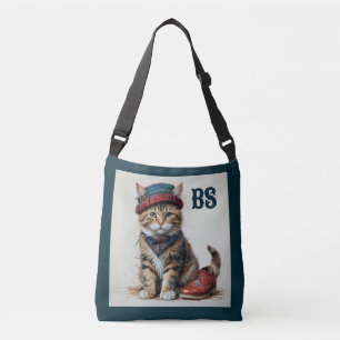Sac Ajustable Chats écossais déguisé - chats tartans charmants