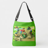 Sac Ajustable Chats grand public sur motos et vélos (Devant)