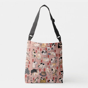 Sac Ajustable Chats japonais Ukiyo-e Art drôle