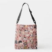 Sac Ajustable chats japonais Ukiyo-e Funny kitty (Dos)
