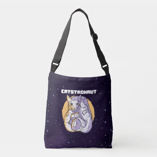 Sac Ajustable Chatstronaute Chat Cosmonaute (Devant)